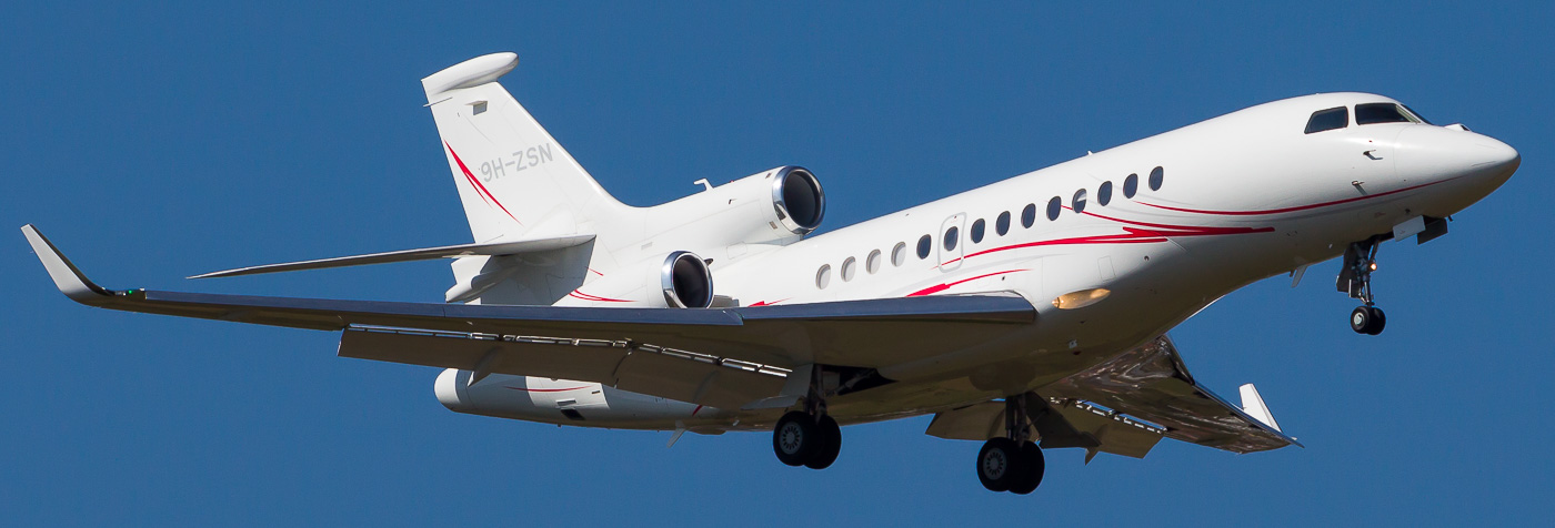 9H-ZSN - ? Dassault Falcon (3)