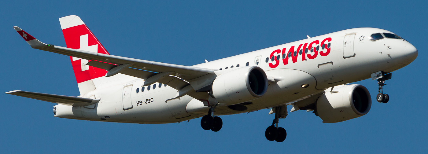 HB-JBC - Swiss Bombardier CS100