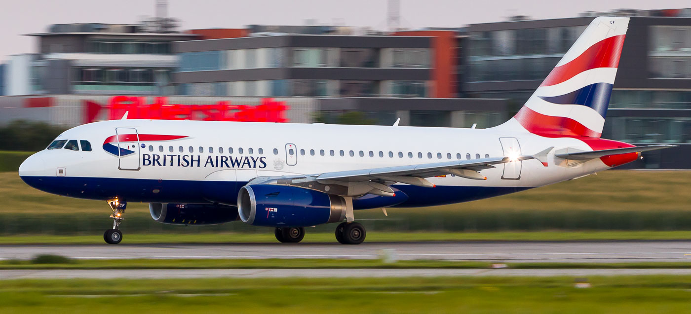 G-DBCF - British Airways Airbus A319