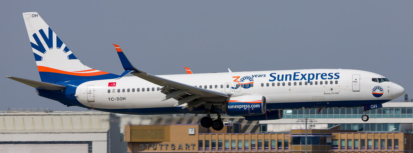 TC-SOH - SunExpress Boeing 737-800