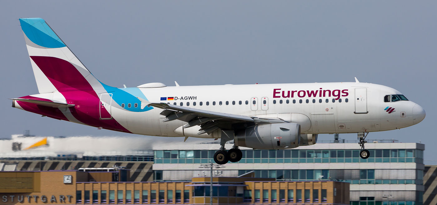 D-AGWH - Eurowings Airbus A319