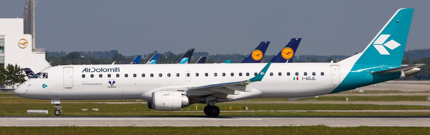 I-ADJL - Air Dolomiti Embraer 195