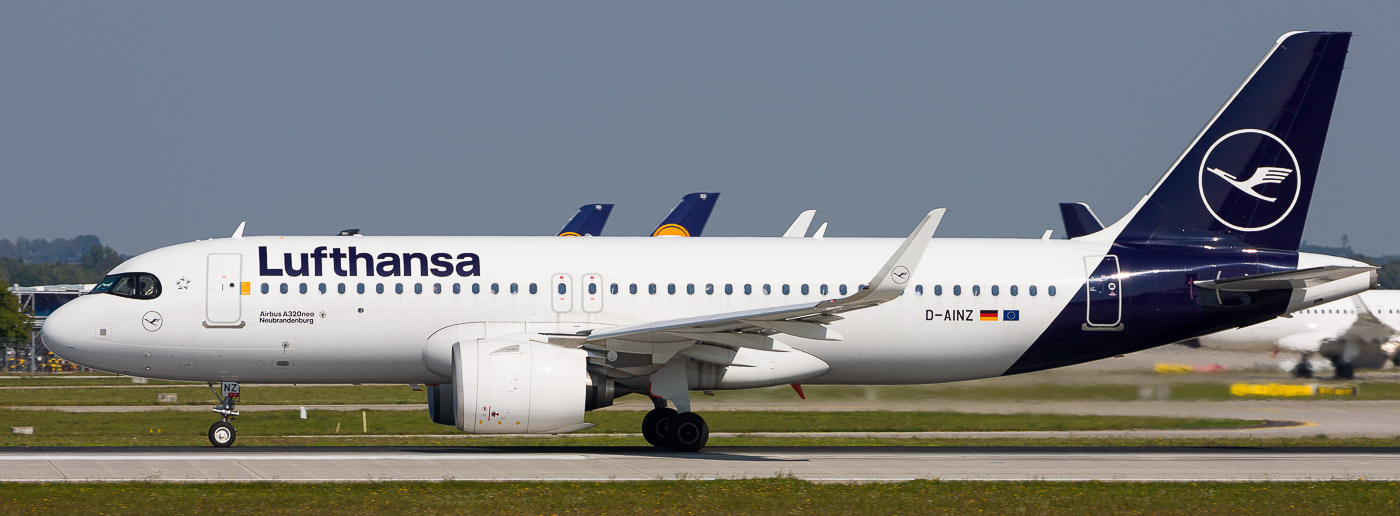 D-AINZ - Lufthansa Airbus A320neo