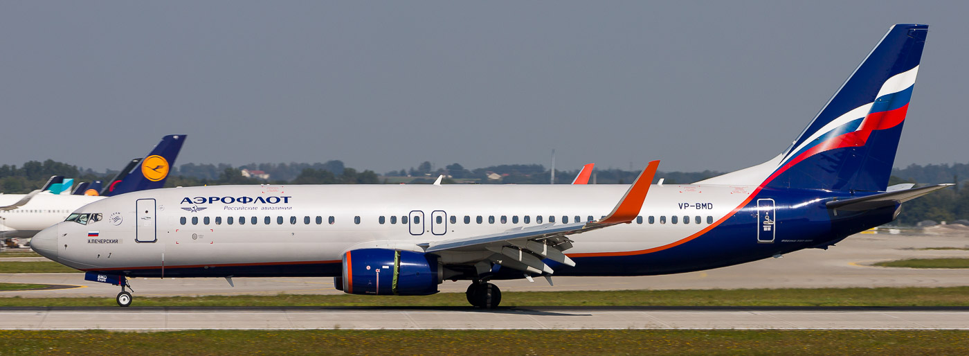 VP-BMD - Aeroflot Boeing 737-800