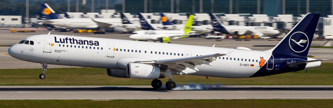 D-AIRY - Lufthansa Airbus A321