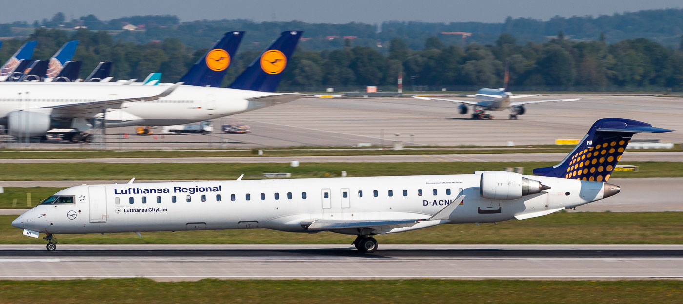 D-ACNI - Lufthansa CityLine Bombardier CRJ900