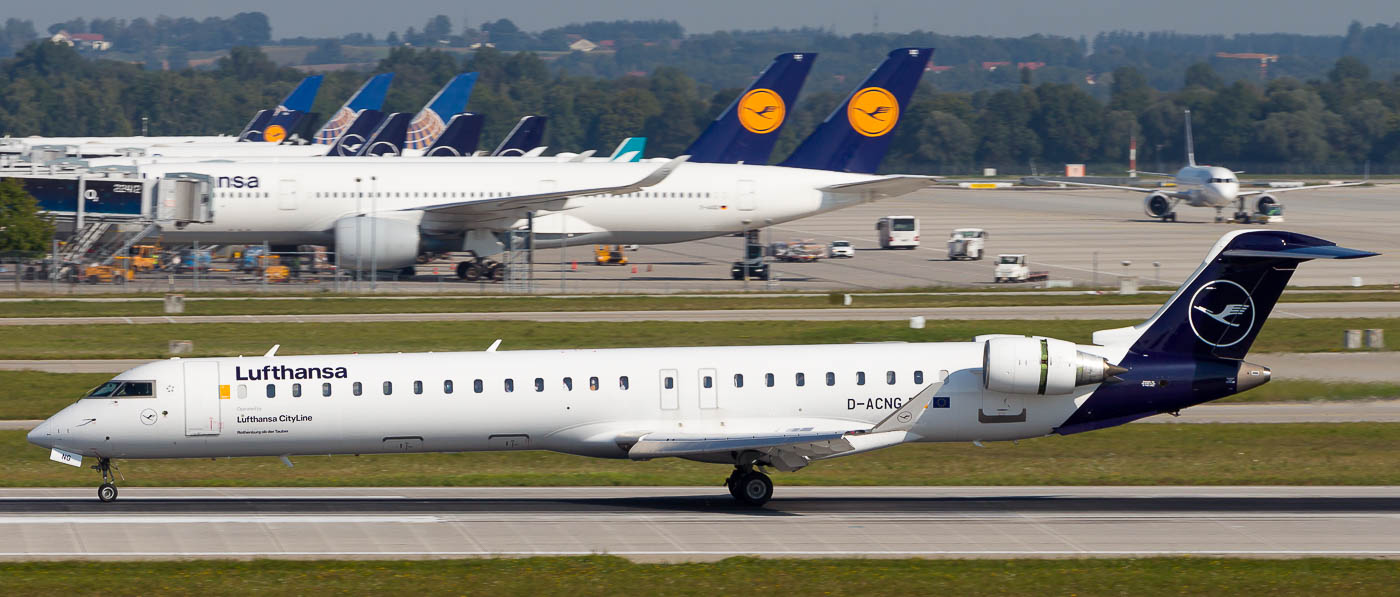 D-ACNG - Lufthansa CityLine Bombardier CRJ900