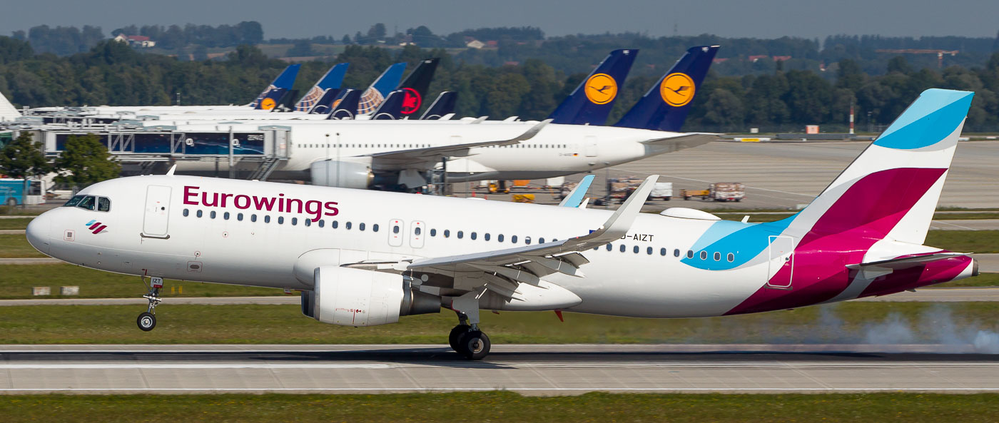 D-AIZT - Eurowings Airbus A320