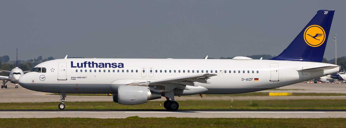 D-AIZF - Lufthansa Airbus A320