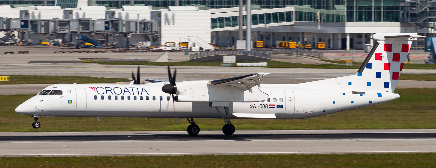 9A-CQB - Croatia Airlines Dash 8Q-400