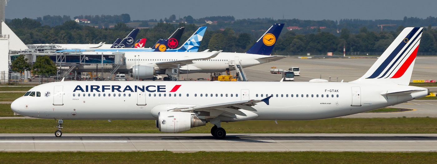 F-GTAK - Air France Airbus A321