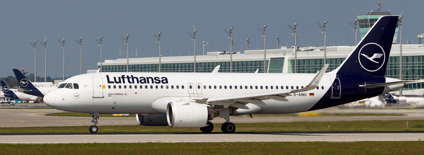 D-AINU - Lufthansa Airbus A320neo