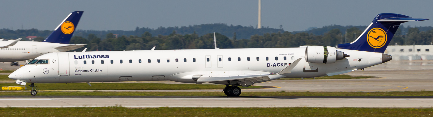 D-ACKF - Lufthansa CityLine Bombardier CRJ900
