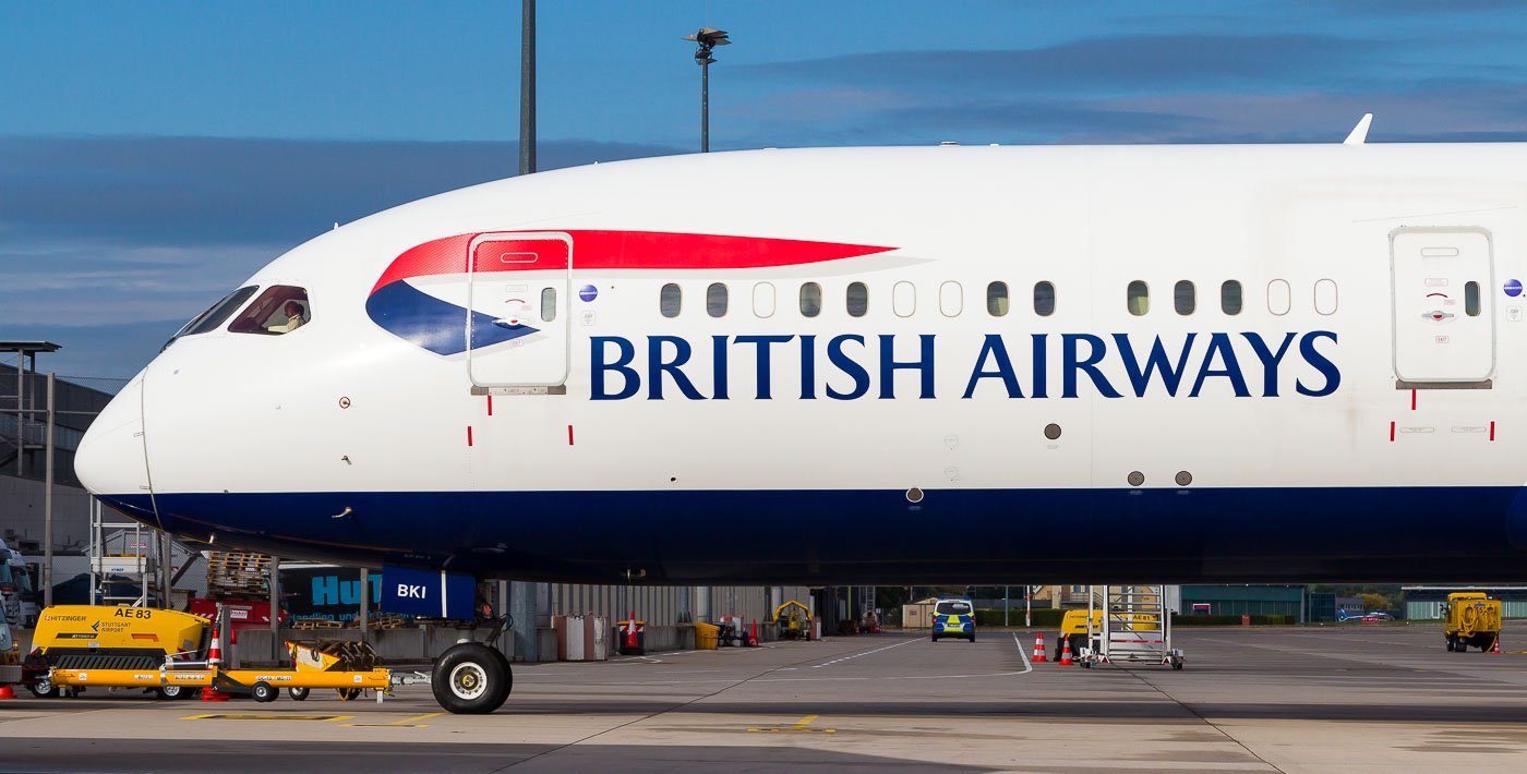 G-ZBKI - British Airways Boeing 787-9