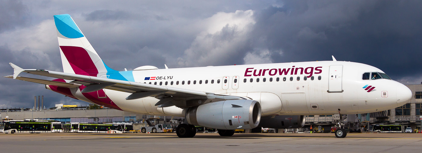 OE-LYU - Eurowings Airbus A319