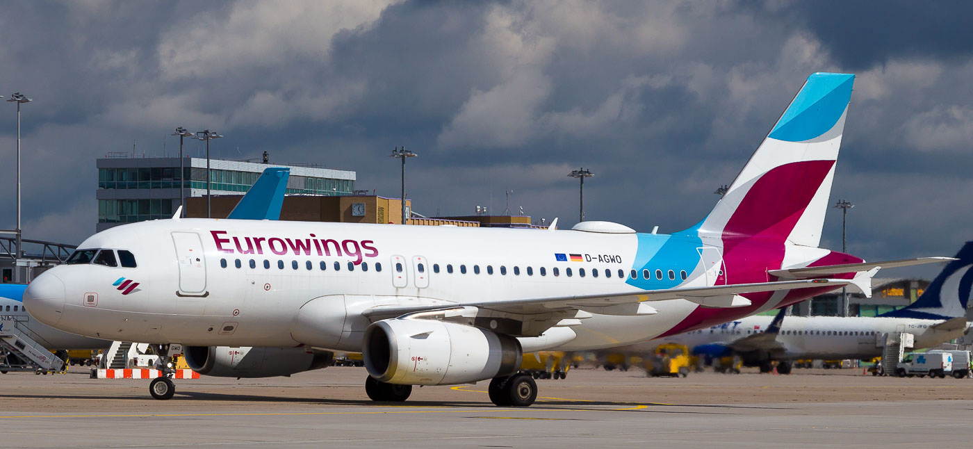 D-AGWO - Eurowings Airbus A319