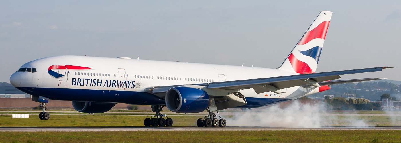 G-YMMN - British Airways Boeing 777-200