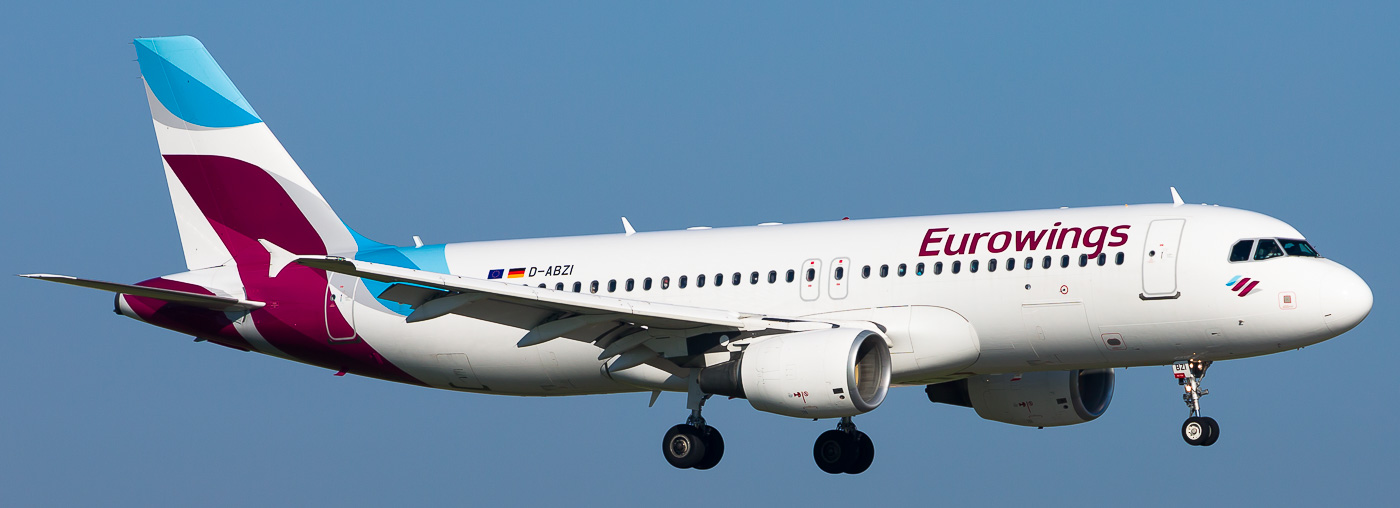 D-ABZI - Eurowings Airbus A320