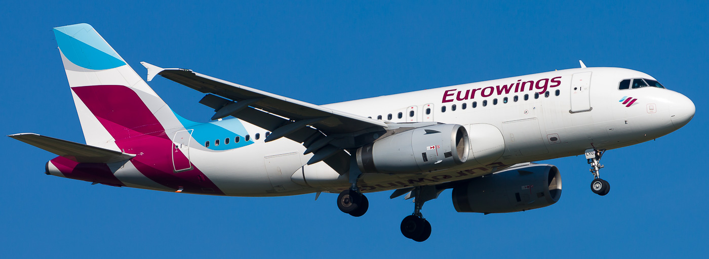 OE-LYU - Eurowings Airbus A319