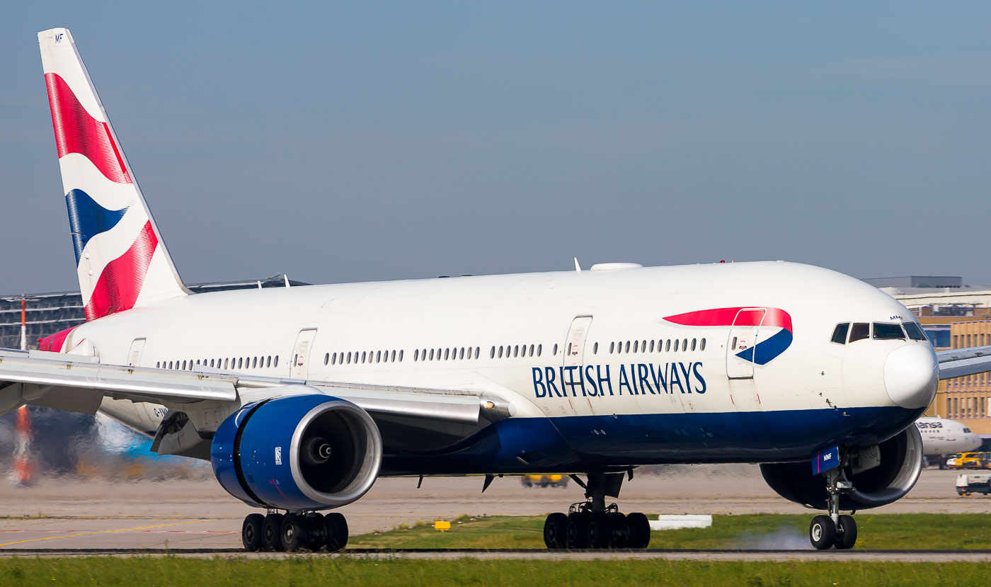 G-YMMF - British Airways Boeing 777-200