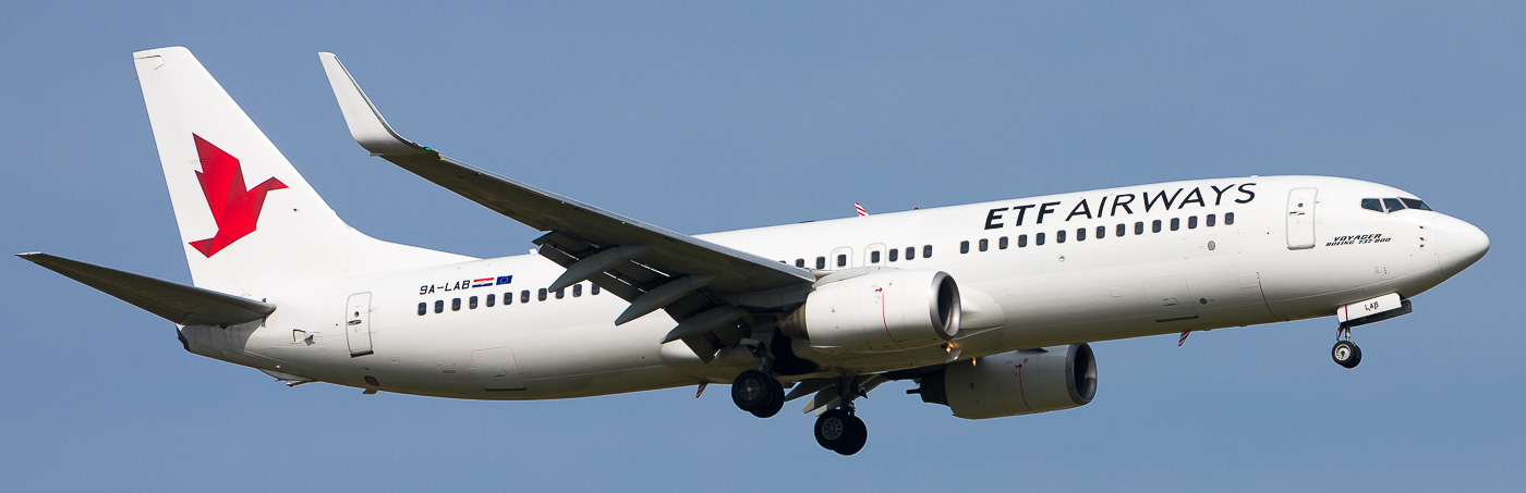 9A-LAB - ETF Airways Boeing 737-800