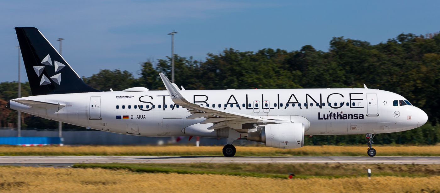 D-AIUA - Lufthansa Airbus A320