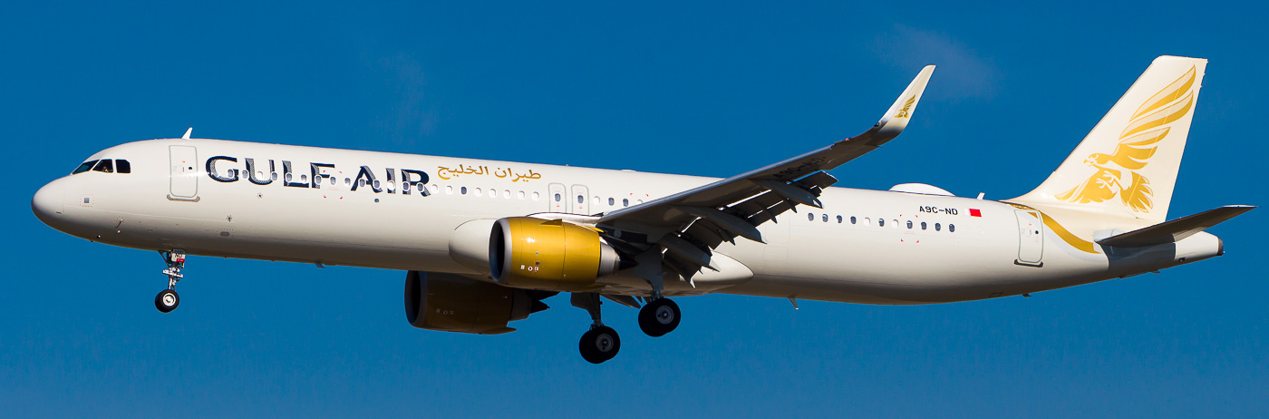 A9C-ND - Gulf Air Airbus A321neo