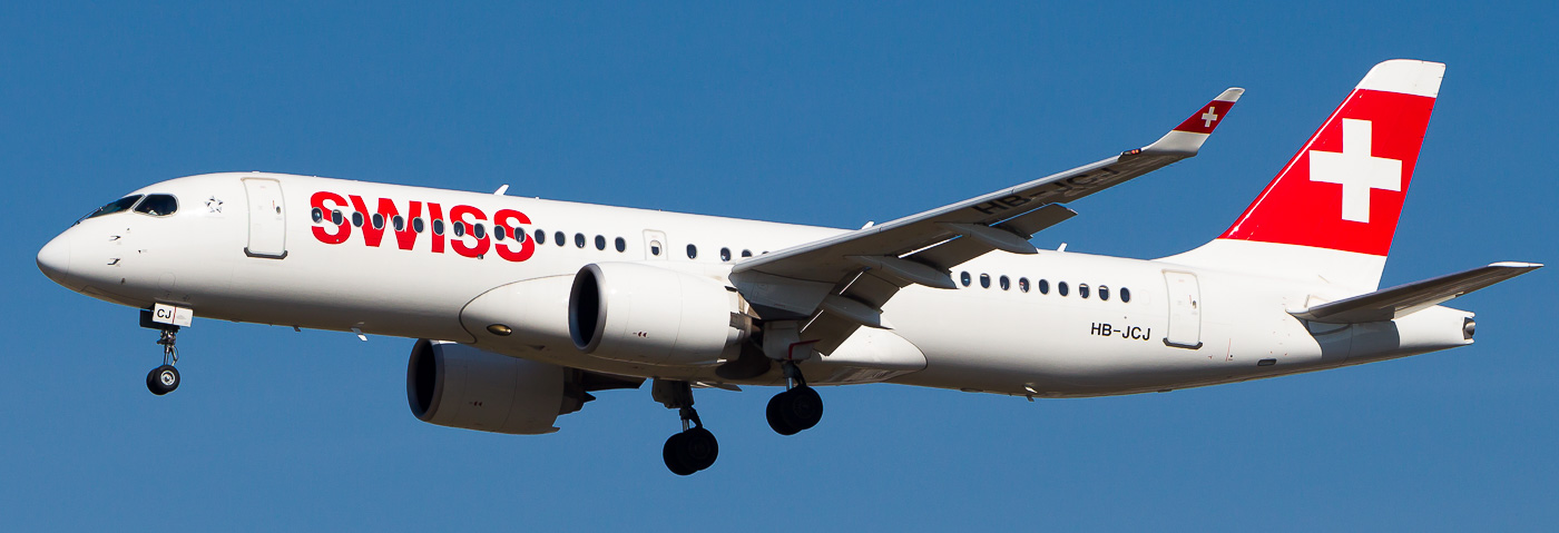 HB-JCJ - Swiss Bombardier CS300