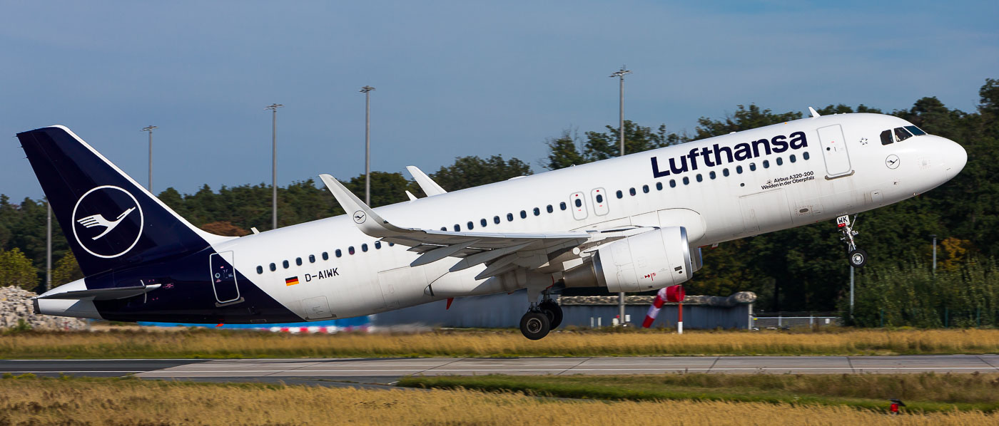 D-AIWK - Lufthansa Airbus A320