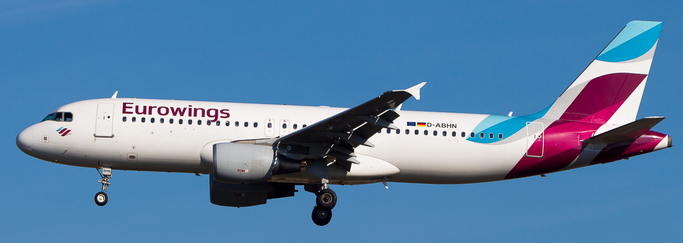D-ABHN - Eurowings Airbus A320