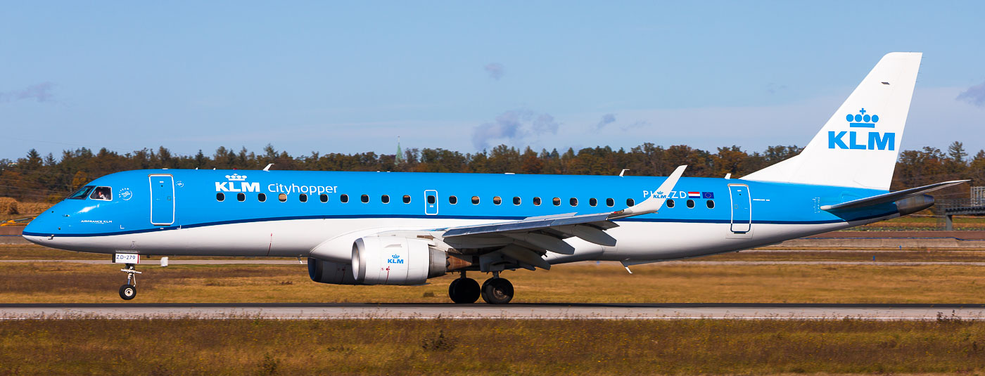 PH-EZD - KLM cityhopper Embraer 190