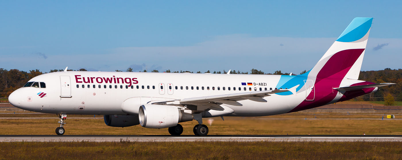 D-ABZI - Eurowings Airbus A320