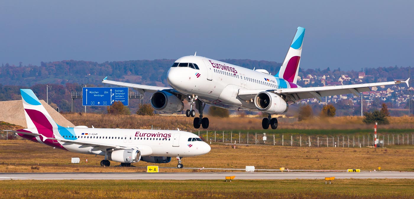 D-AGWO - Eurowings Airbus A319