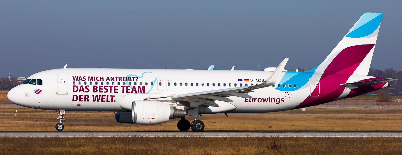 D-AIZS - Eurowings Airbus A320