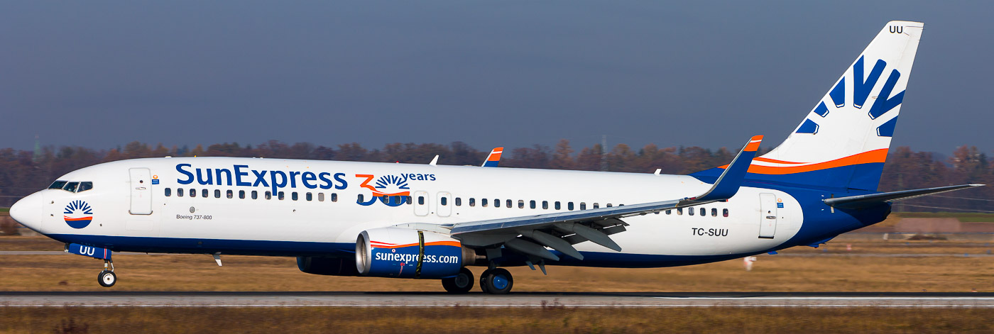 TC-SUU - SunExpress Boeing 737-800