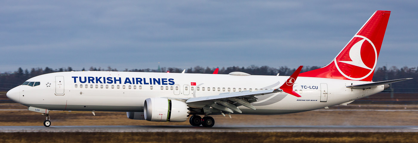 TC-LCU - Turkish Airlines Boeing 737 MAX 8