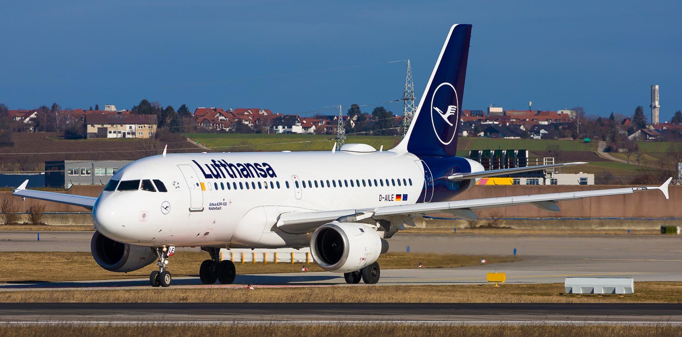 D-AILE - Lufthansa Airbus A319