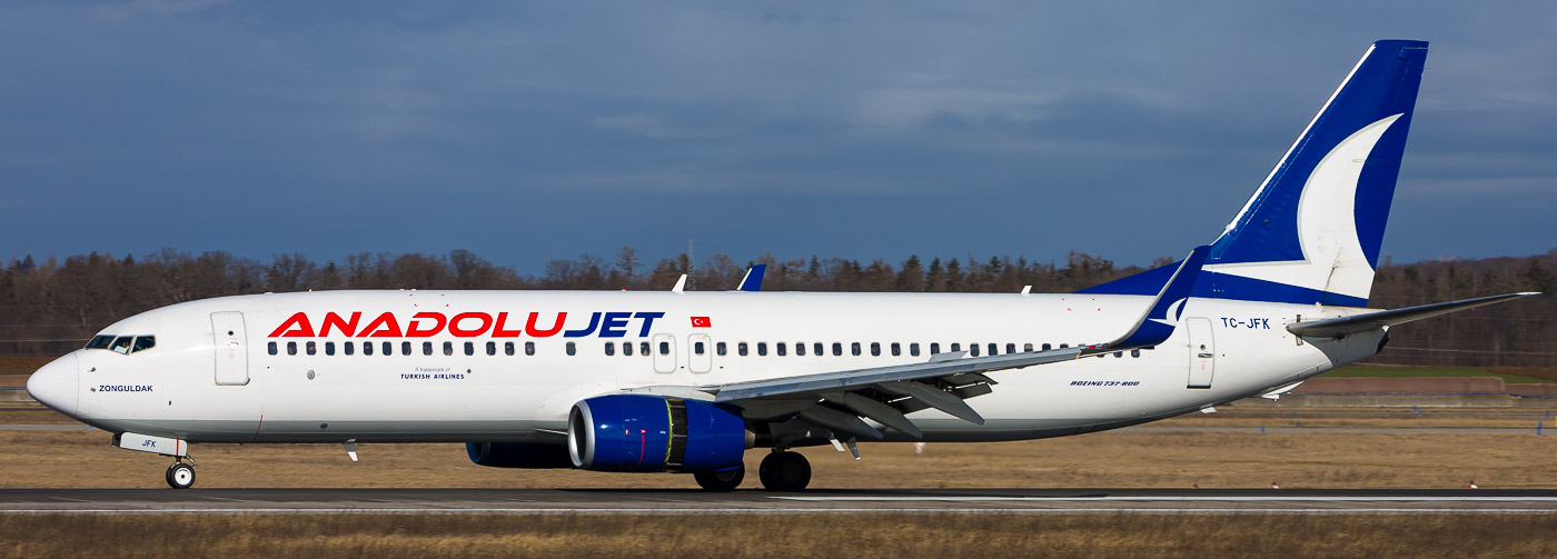 TC-JFK - AnadoluJet Boeing 737-800