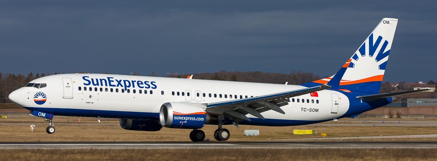 TC-SOM - SunExpress Boeing 737 MAX 8