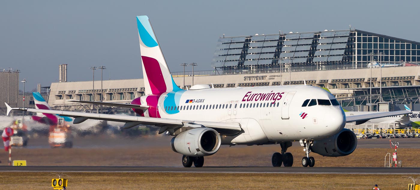 D-AGWX - Eurowings Airbus A319