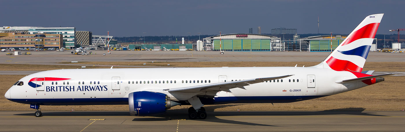 G-ZBKR - British Airways Boeing 787-9