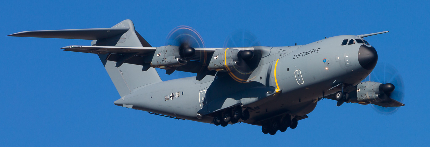 54+38 - Luftwaffe Airbus A400M Atlas