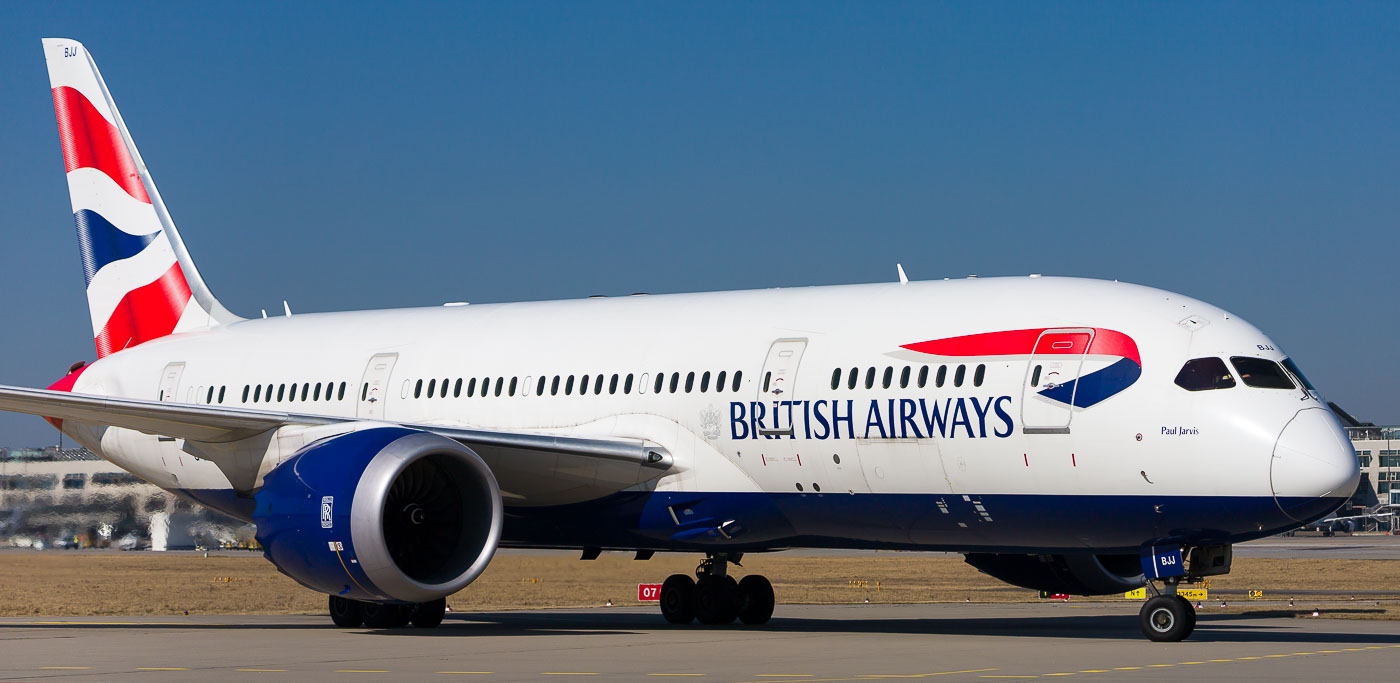 G-ZBJJ - British Airways Boeing 787-8