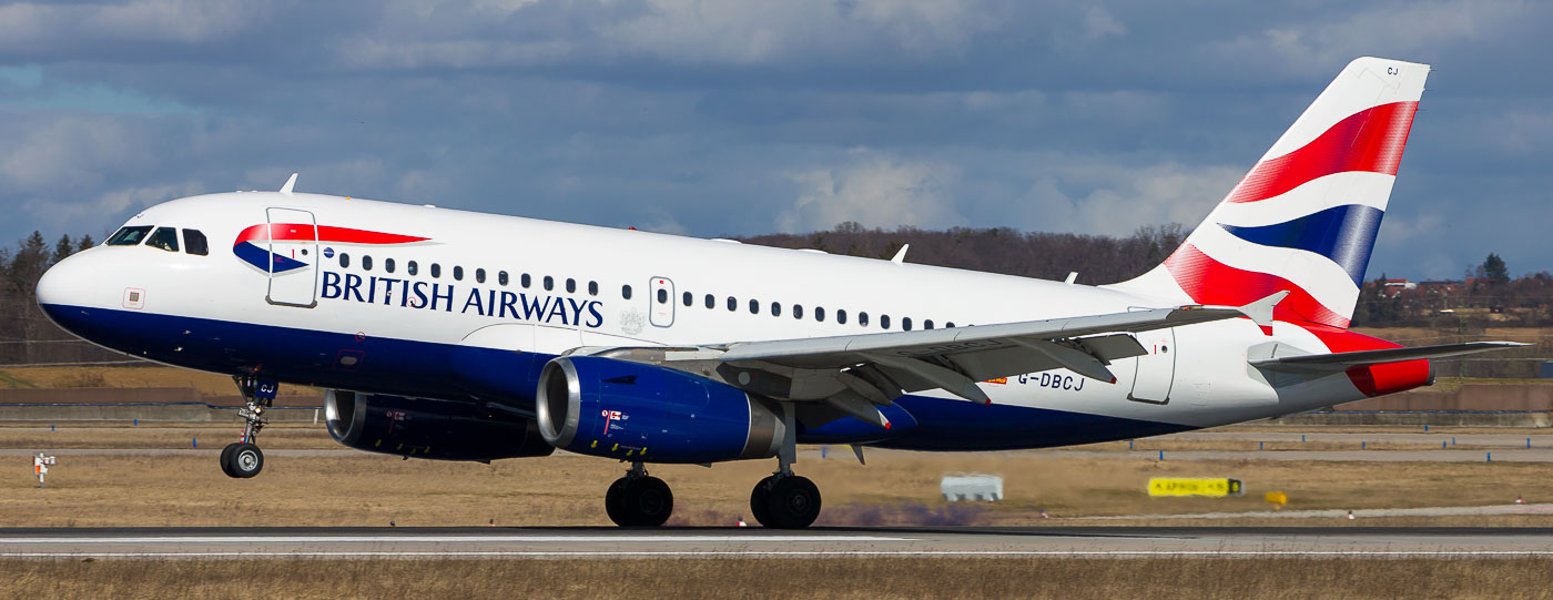 G-DBCJ - British Airways Airbus A319