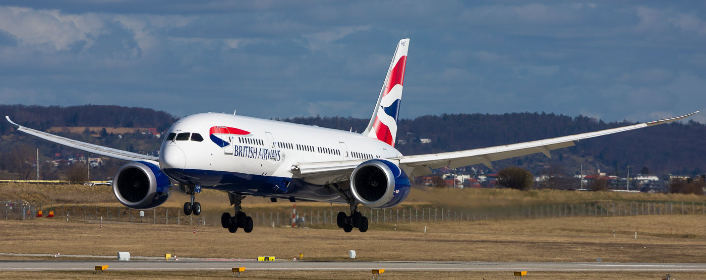 G-ZBJB - British Airways Boeing 787-8