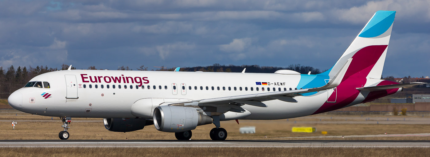 D-AEWF - Eurowings Airbus A320