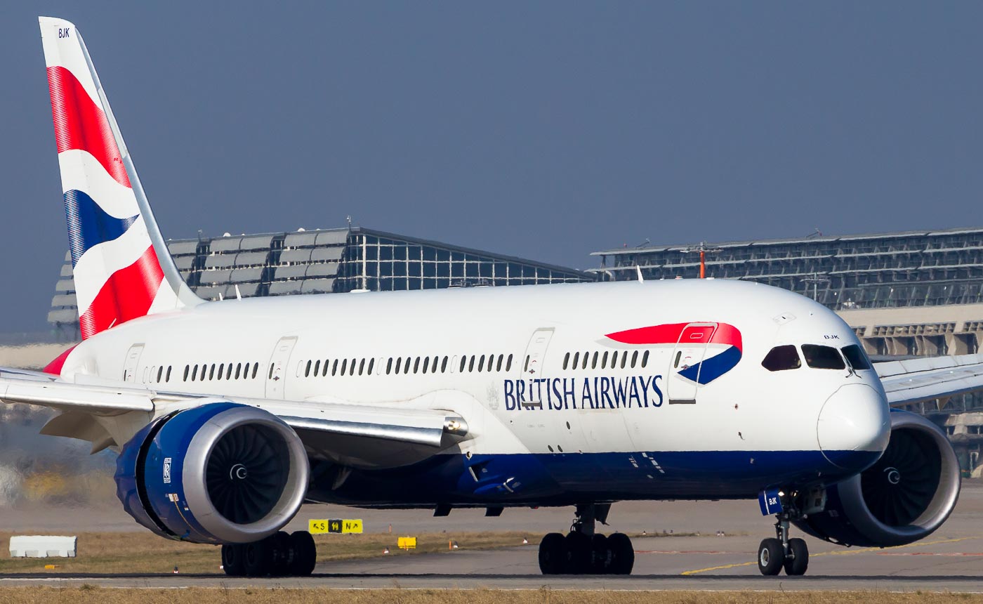 G-ZBJK - British Airways Boeing 787-8