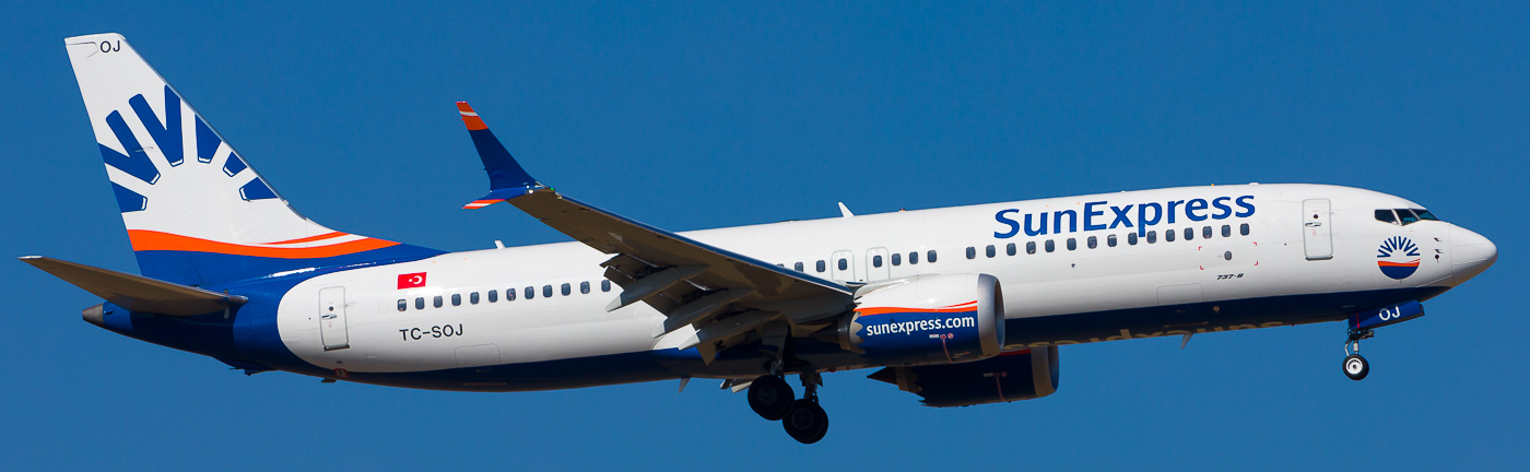 TC-SOJ - SunExpress Boeing 737 MAX 8