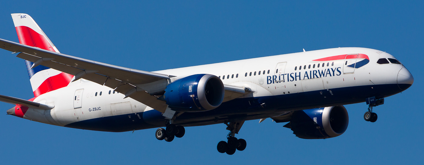 G-ZBJC - British Airways Boeing 787-8
