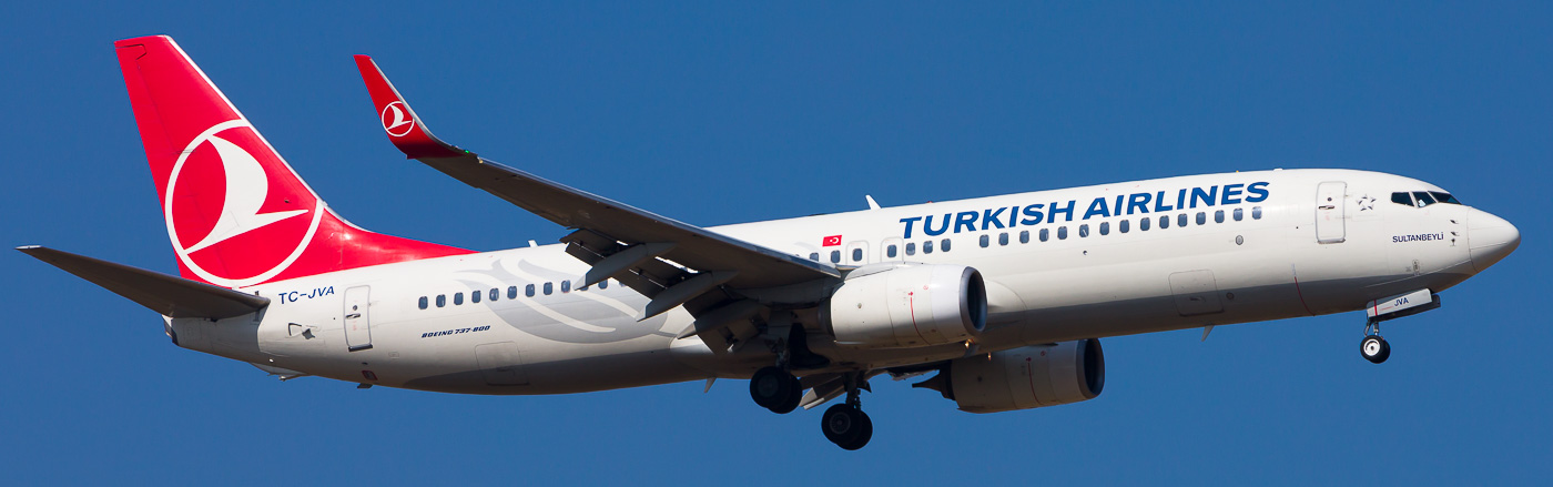 TC-JVA - Turkish Airlines Boeing 737-800